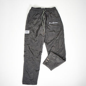 (NEW) BST NYLON TRACK PANTS (STEEL)