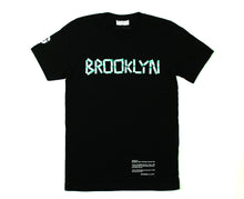 Load image into Gallery viewer, VINTAGE STREET SIGNS BROOKLYN TEE BLACK (2X)
