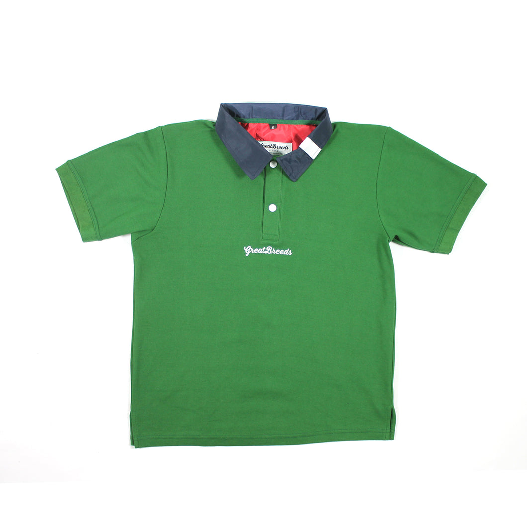 COTTON SPORT POLO (VARSITY GREEN)
