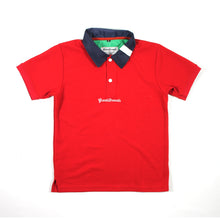 Load image into Gallery viewer, COTTON SPORT POLO (VARSITY RED)
